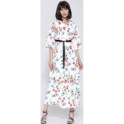 Sukienki: Biała Sukienka Cherry Land