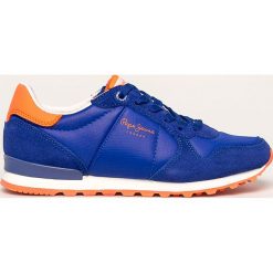 Pepe Jeans - Buty Verona W Block. Szare buty sportowe damskie Pepe Jeans, bez wzorów, z jeansu, sportowe. W wyprzedaży za 249,90 zł.