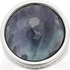 Pierścionek "Eleganza". Szare pierścionki damskie Leonardo, z cyrkonią, szklane. W wyprzedaży za 109,95 zł.
