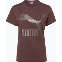 Puma - T-shirt damski, brązowy. Pomarańczowe t-shirty damskie Puma, m, z nadrukiem, bez kołnierzyka. Za 139,95 zł.