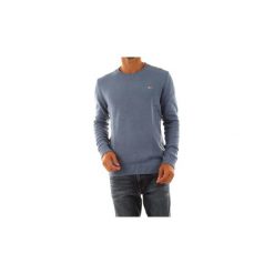 Swetry Tommy Jeans DM0DM07191 CLASSICS SWEAT. Niebieskie swetry męskie Tommy Jeans, s, bez wzorów, z jeansu, bez kołnierzyka, bez kaptura. Za 280,72 zł.