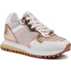 Sneakersy LIU JO - Wonder 2.0 BXX063 TX102 White 01111. Żółte półbuty damskie Liu Jo, ze skóry ekologicznej. Za 519,00 zł.