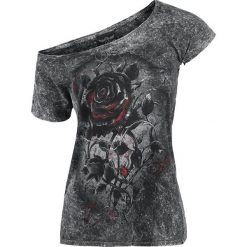 Alchemy England Roses Nest Koszulka damska ciemnoszary (Anthracite). Szare bluzki z odkrytymi ramionami marki Alchemy England, s. Za 121,90 zł.