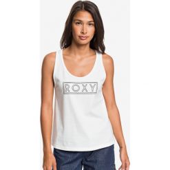 Roxy Closing Party Word Podkoszulek Biały. Białe podkoszulki damskie Roxy, s, z nadrukiem, z bawełny, bez rękawów. Za 88,95 zł.
