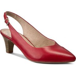 Rzymianki damskie: Sandały CAPRICE – 9-29600-26 Red Nappa 593