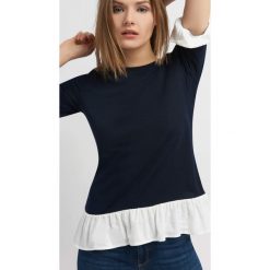 Koszule damskie: Sweter z koszulą 2-w-1