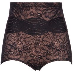 Figi klasyczne z wysokim stanem Triumph Amourette Charm 10198619. Czarne figi damskie Triumph, bez wzorów, z elastanu. W wyprzedaży za 119,00 zł.