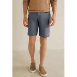 Mango Man - Szorty Carp4. Żółte spodenki i szorty męskie marki Mango Man, bez wzorów, z bawełny, casualowe. Za 139,90 zł.
