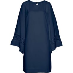 Sukienki: Sukienka kaftan z koronką bonprix ciemnoniebieski