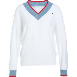 Swetry klasyczne damskie: Lacoste Sport Sweter white