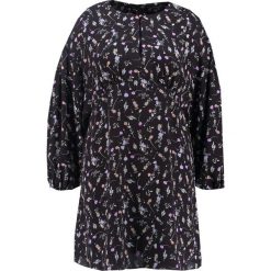Sukienki: Second Script Curve FULL SLEEVE FLIPPY DRESS Sukienka letnia dark blue