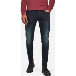 G-Star Raw - Jeansy 3301. Szare jeansy męskie G-Star RAW, z aplikacjami, retro. W wyprzedaży za 399,90 zł.