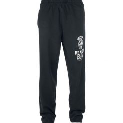 Sons Of Anarchy Reaper Crew Spodnie dresowe czarny. Czarne spodnie dresowe męskie marki Sons Of Anarchy, l, z nadrukiem, z dresówki. Za 79,90 zł.
