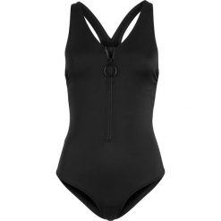 Kostium kąpielowy bonprix czarny. Czarne stroje kąpielowe damskie bonprix, bez wzorów. Za 54,99 zł.