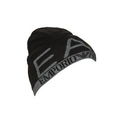 Czapki Emporio Armani EA7 TRAIN VISIBILITY M BEANIE. Czarne czapki zimowe męskie Emporio Armani EA7. Za 239,00 zł.