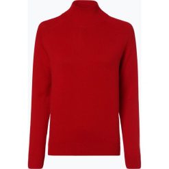 Marie Lund - Damski sweter z wełny merino, czerwony. Czerwone swetry klasyczne damskie Marie Lund, s, z dzianiny. Za 249,95 zł.