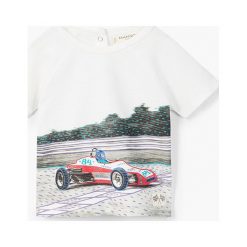 T-shirty chłopięce: Mango Kids – T-shirt dziecięcy Michael 80-104 cm