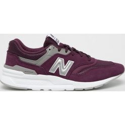 New Balance - Buty CM997HCH. Różowe buty sportowe męskie New Balance, ze skóry, na sznurówki. Za 369,90 zł.