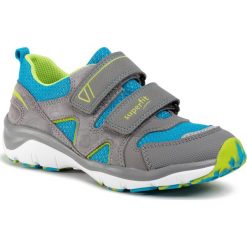 Sneakersy SUPERFIT - 6-09242-25 D Hellgrau/Blau. Szare trampki chłopięce Superfit, bez wzorów, z weluru, na rzepy. Za 319,00 zł.