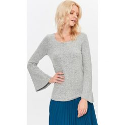 Swetry klasyczne damskie: Sweter w kolorze szarym