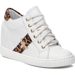 Sneakersy R.POLAŃSKI - 0959 Biały Lico Pantera. Białe półbuty damskie R.Polański, ze skóry. Za 339,00 zł.