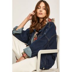 Answear - Kurtka. Niebieskie kurtki damskie ANSWEAR, s, bez wzorów, z bawełny, krótkie. W wyprzedaży za 179,90 zł.