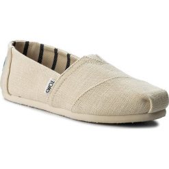 Półbuty TOMS - Classic 10011669 Antique White. Brązowe półbuty damskie marki Toms, na co dzień, bez wzorów, ze skóry, bez obcasa, na płaskiej podeszwie, bez zapięcia. W wyprzedaży za 169,00 zł.