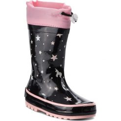 Kalosze GIOSEPPO - 45611 Black. Czarne kalosze dziewczęce Gioseppo. W wyprzedaży za 129,00 zł.