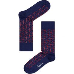 Happy Socks - Skarpetki 7 Days (7-pack). Niebieskie skarpetki damskie marki Happy Socks, z elastanu. Za 119,90 zł.