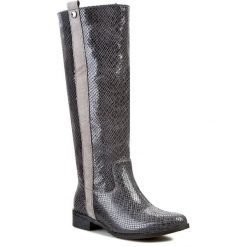 Kozaki KARINO - 1228/032-P Czarny/Szary. Kozaki damskie Karino. Za 399,00 zł.