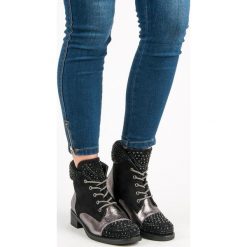 Modne workery damskie BAILEY. Czarne botki damskie marki SEASTAR. Za 129,90 zł.