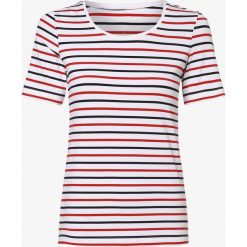 Apriori - T-shirt damski, biały. Białe t-shirty damskie Apriori, xxl, w paski, z dżerseju, bez kołnierzyka. Za 129,95 zł.