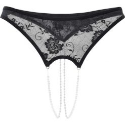 Stringi: Stringi „ouvert” bonprix czarny