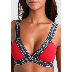Biustonosze bardotka: Emporio Armani TRIANGLE BRA Biustonosz z trójkątną miseczką rosso