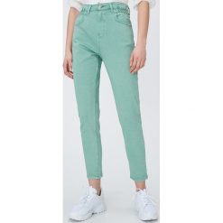 Jeansy baggy - Turkusowy. Niebieskie jeansy damskie Sinsay. Za 69,99 zł.