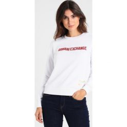Bluzy damskie: Armani Exchange Bluza white