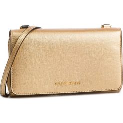 Torebka COCCINELLE - DV3 Mini Bag E5 DV3 55 I9 05 Platino N49. Żółte listonoszki damskie marki Coccinelle, bez wzorów, ze skóry, bez dodatków. Za 949,90 zł.