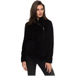 Roxy Bluza Sen Swobodnie Antracyt erjpf03028-kvj0 (Rozmiar M). Czarne bluzy sportowe damskie marki Roxy, m. W wyprzedaży za 215,00 zł.