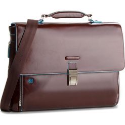 Torba na laptopa PIQUADRO - CA3111B2/MO Brązowy. Pomarańczowe torby męskie skórzane Piquadro, bez wzorów, ze skóry. Za 1929,00 zł.