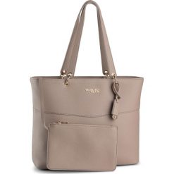 Torebka TRUSSARDI JEANS - Charlotte Shopper 75B00829 W060. Brązowe torby damskie na zakupy Trussardi Jeans, bez wzorów, z jeansu, eleganckie, bez dodatków. Za 599,00 zł.