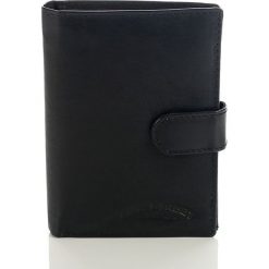Skórzany portfel męski Bag Street Czarny. Czarne portfele męskie marki Bag Street, bez wzorów, ze skóry. Za 39,00 zł.