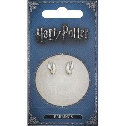 Harry Potter Golden Snitch Kolczyki - Earpin srebrny. Szare kolczyki damskie marki Harry Potter, srebrne. Za 54,90 zł.