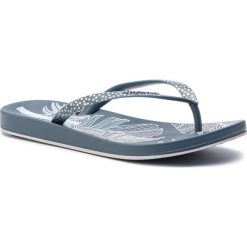 Japonki IPANEMA - Anat Nature III F 82525 Blue 21724. Niebieskie klapki damskie Ipanema, bez wzorów, z tworzywa sztucznego, bez obcasa. W wyprzedaży za 59,99 zł.