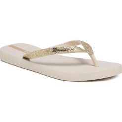 Japonki IPANEMA - Lolita III Fem 81739 Beige/Beige 20354. Żółte klapki damskie Ipanema, bez wzorów, z tworzywa sztucznego, bez obcasa. Za 89,99 zł.