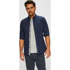 Tommy Jeans - Koszula. Niebieskie koszule męskie marki Tommy Jeans, s, z bawełny, button down, z długim rękawem. W wyprzedaży za 239,90 zł.