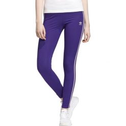 Adidas Originals 3-Stripes Legginsy Fioletowy. Fioletowe spodnie damskie adidas Originals, bez wzorów, z elastanu. Za 128,95 zł.