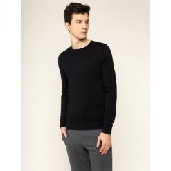 Sweter Hugo San Lorenzon 50427430. Niebieskie swetry męskie HUGO, xxl, bez wzorów, z bawełny, klasyczne, z klasycznym kołnierzykiem, bez kaptura. W wyprzedaży za 359,00 zł.
