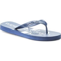 Japonki CALVIN KLEIN JEANS - Dash Jelly S0063 Steel Blue. Niebieskie klapki męskie Calvin Klein Jeans, z jeansu, z paskami. W wyprzedaży za 149,00 zł.