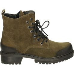 Botki - 298891 VERD08. Brązowe botki damskie zamszowe marki Venezia. Za 269,00 zł.