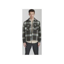 Kurtka w Kratę. Szare kurtki męskie bomber Delikatessen, xl, z poliamidu. Za 1280,00 zł.